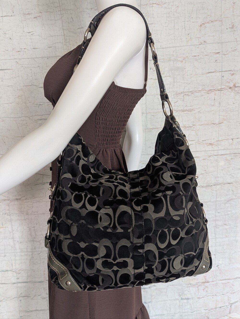 Vintage Coach Carly Hobo Bag